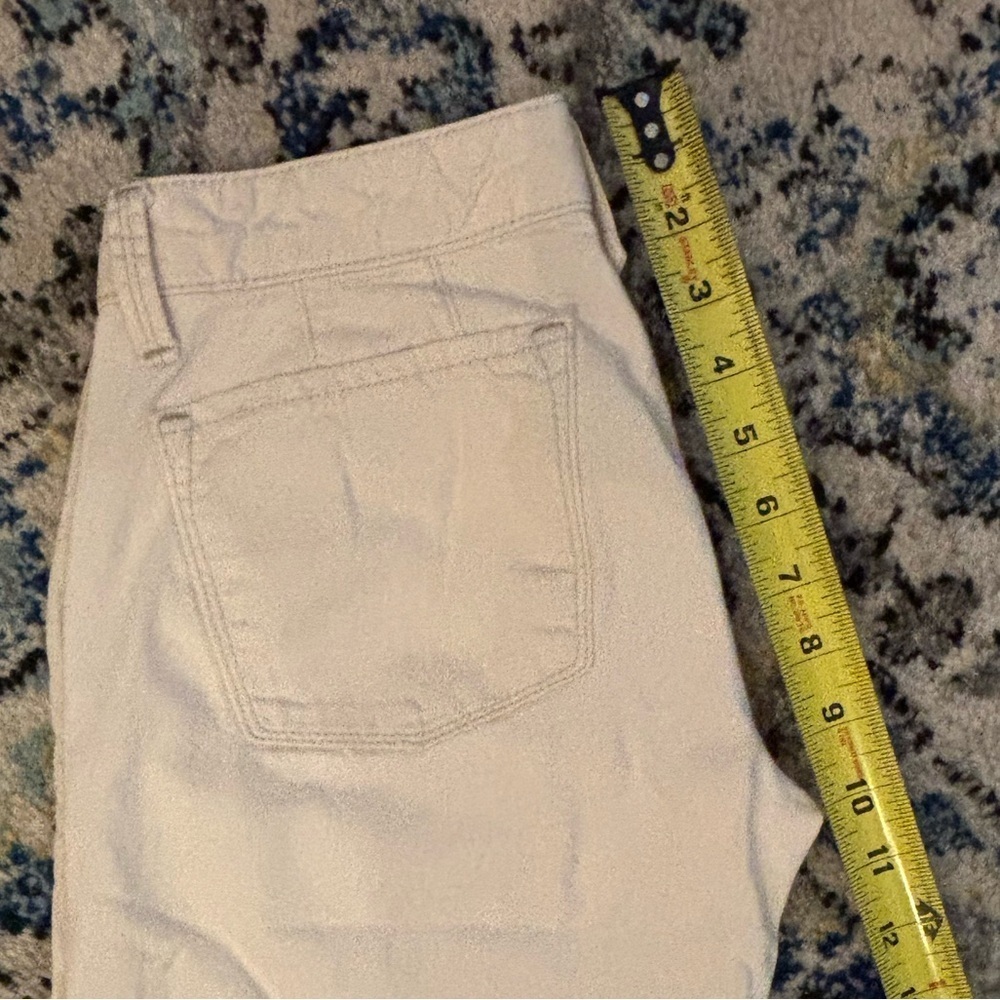 Y2K Women's Organic Cotton Cream flare Jeans - Picture 10 of 11